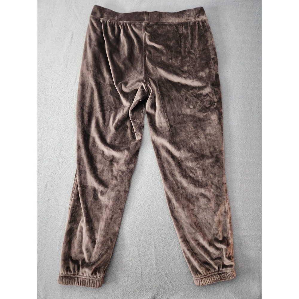 Yogalicious Lux Sz XL Double Butter Hannah Jogger NWT Pockets Chocolate Brown - Picture 2 of 10